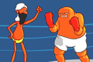 Osama sissy fight